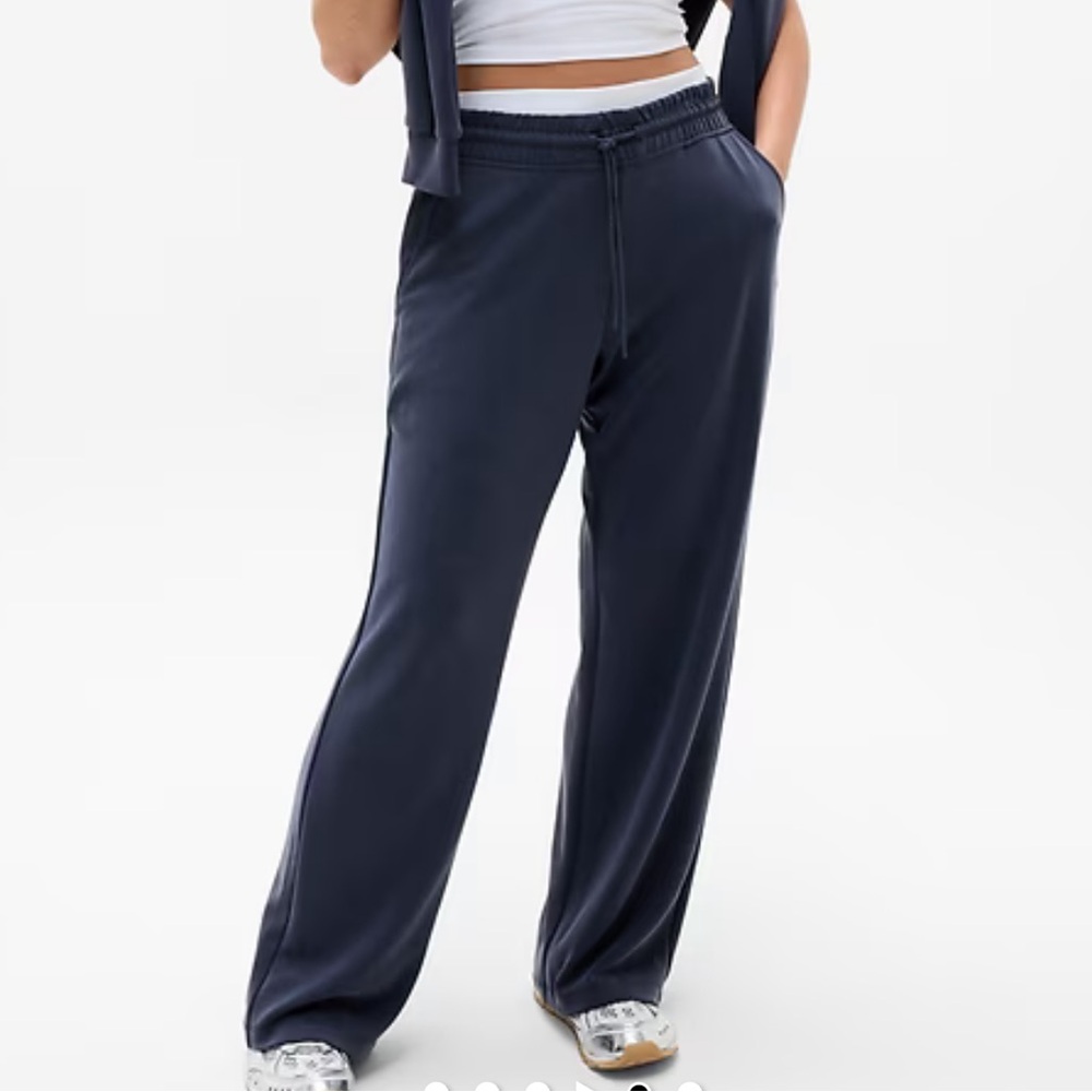 Athleta Navy Track Pants
